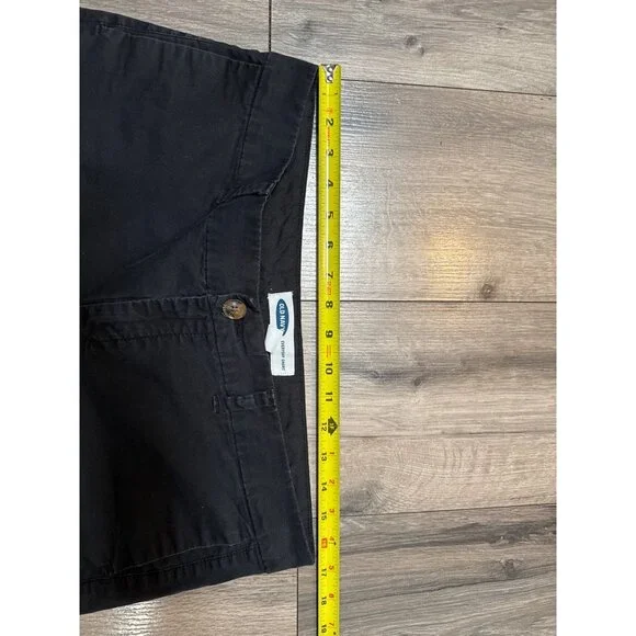 Old Navy Womens Everyday Shorts Size 10 Jack Black Cotton/Spandex Blend - Picture 4 of 7